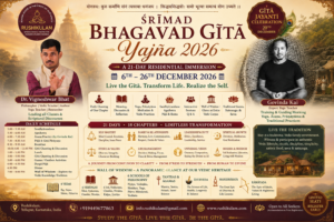 A 21-Day Residential Immersion into the Wisdom of the Bhagavad Gītā